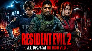 RESIDENT EVIL 2 REMASTER de PS1 feito por IA?! 😱 Ficou surreal! (LiveStream)