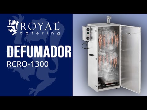 vídeo - Defumador - 8 estantes