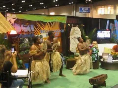 Beqa Lagoon Resort Dancers at DEMA 2011