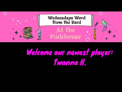 Wednesdays Word Game - Help you cope with anxiety - 6/8/22 | Lynie Gainous | Pinkhouse