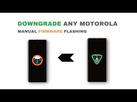 How to Flash Older Firmware on Motorola Phones | Downgrade Motorola Phone