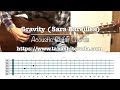 Gravity (Sara Bareilles) - Guitar Chords / Takashi Terada