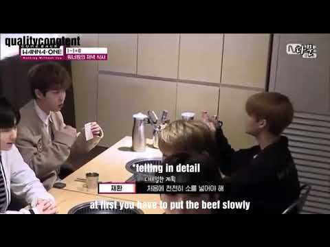 [ ENG SUB ] Wanna One Meat Time