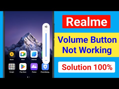 Realme Volume Button Not Working Problem 2025 || Fix Volume Button Not Working On Realme Phone
