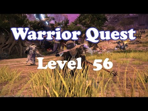FFXIV 3.15 Warrior Quest lvl 56
