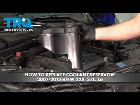 How to Replace Coolant Reservoir 2007-2013 BMW 328i 3.0L L6