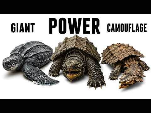 Turtles that are more dangerous than they seem | 8 species in 14 minutes