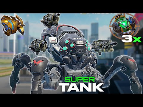 Most Indestructible Tank In The Game... Cannot Be Destroyed W/Armadillo | War Robots