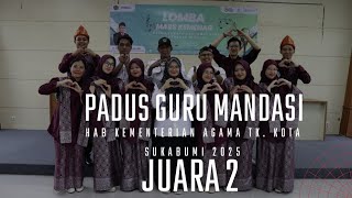 Download lagu WOW JUARA 2 PADUAN SUARA GURU MANDASI LOMBA PADUS Tk. KOTA SUKABUMI HAB KEMENAG KE 80 2025 mp3 Download lagu WOW JUARA 2 PADUAN SUARA GURU MANDASI LOMBA PADUS Tk. KOTA SUKABUMI HAB KEMENAG KE 80 2025 mp3