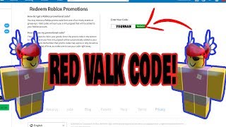 Promo Codes For Roblox 2019 Red Valk Th Clip - 