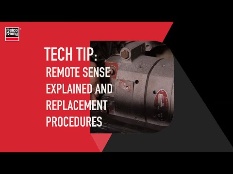 Remote Sense Explained & Replacement Procedures for Remote Sense Alternators | Delco Remy Tech Tip