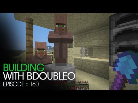 Minecraft Building with BdoubleO - Episode 160 - Awkward moment