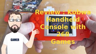 Review - Kobwa Handheld Console with 268 Games