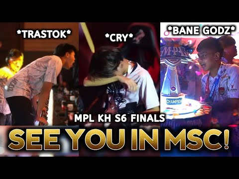 Trashtalk to face! SEE YOU SOON players rushed to Opponents after Winning MPL KH S6 Championship!
