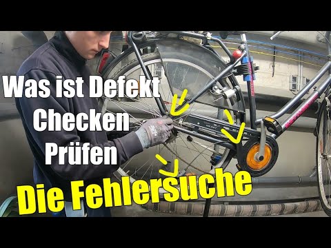 SACHS Nabenschaltung Defekt 7 Gang Checken Prüfen + Schaltung einstellen