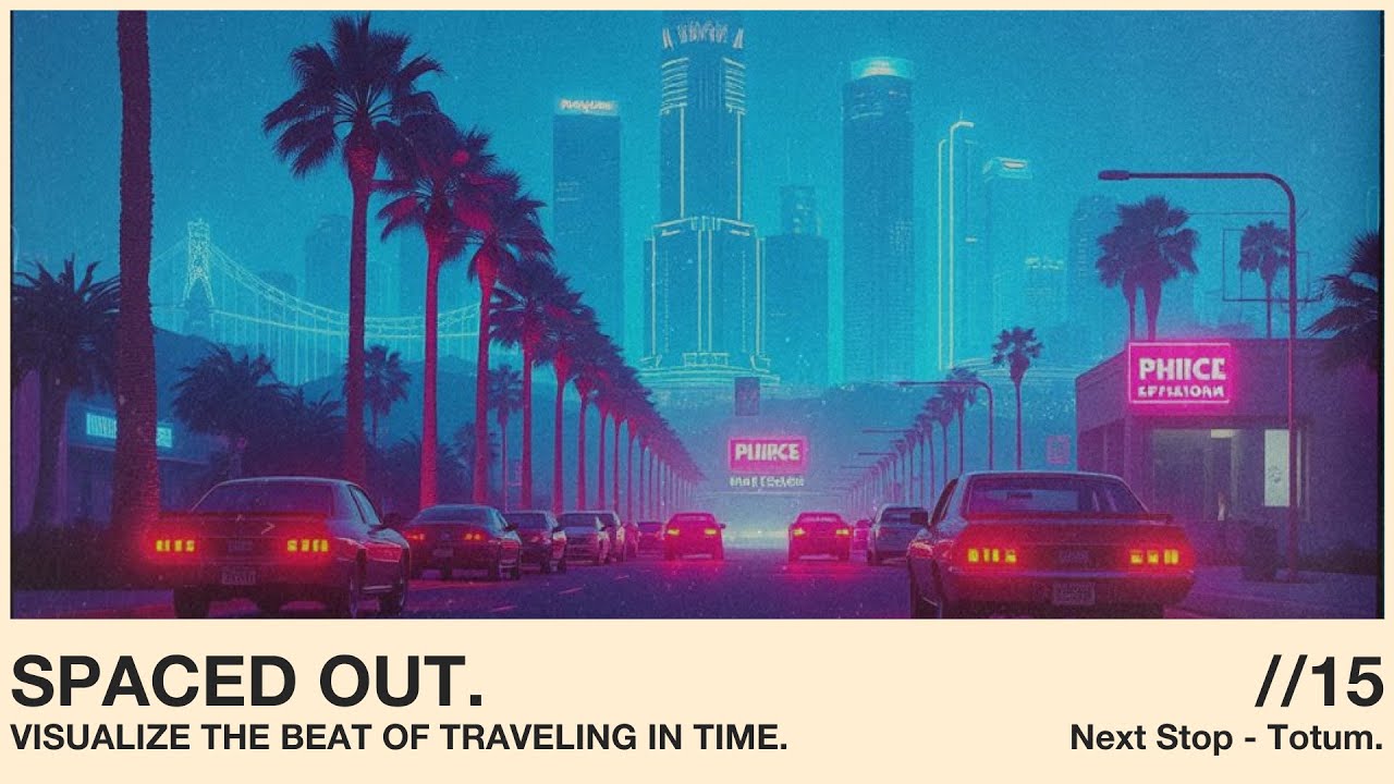 Spaced Out. | 80s Style Lofi Mix for late nights