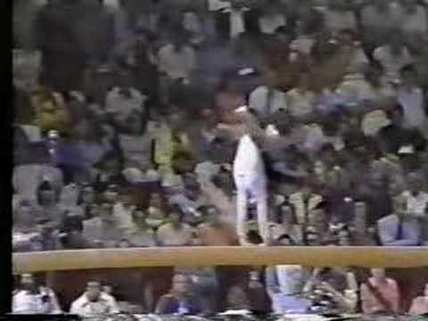 Teodora Ungureanu - 1976 Olympics EF - Balance Beam