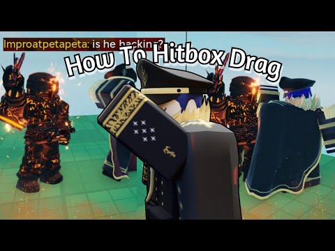 How To Hitbox Drag As Guest 1337 In Forsaken! // Roblox