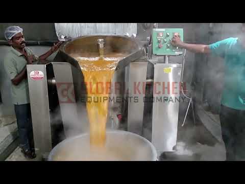Tilting combi kettle