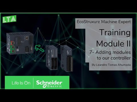EcoStruxure Machine Expert Training - M2.7 Adding modules to our controller