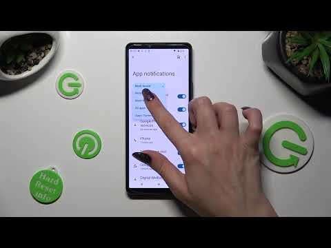 How To Turn On & Off App Notifications For Sony Xperia 10 V