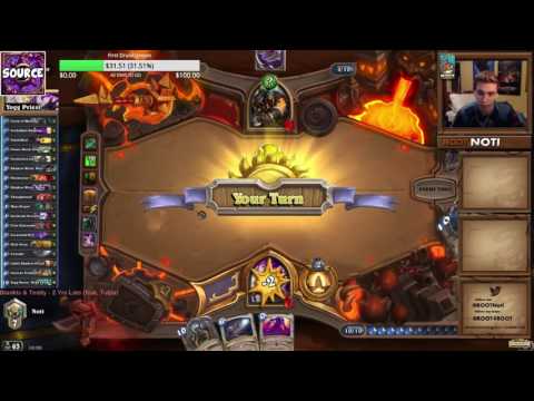 Hearthstone - Best of RAGNAROS LIGHTLORD - RNG, Funny & Fails plays & combos - WotOG #15.mp4