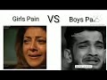 Girls Vs Boys Pain