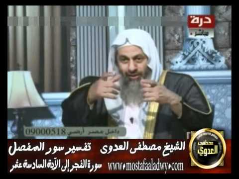  منوعات 56تفسير سور المفصل قناة درة سورة الفجر 18 10 2011 
