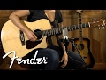 мініатюра 0 Відео про товар Електроакустична гітара FENDER CD-140SCE SUNBURST WN