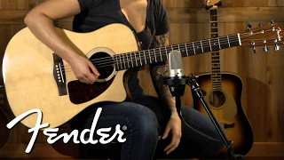Fender CD140SCE - BK Video