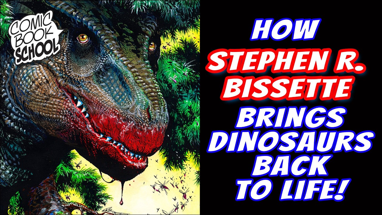 How Artist Stephen R. Bissette Brings Dinosaurs Back to Life with 