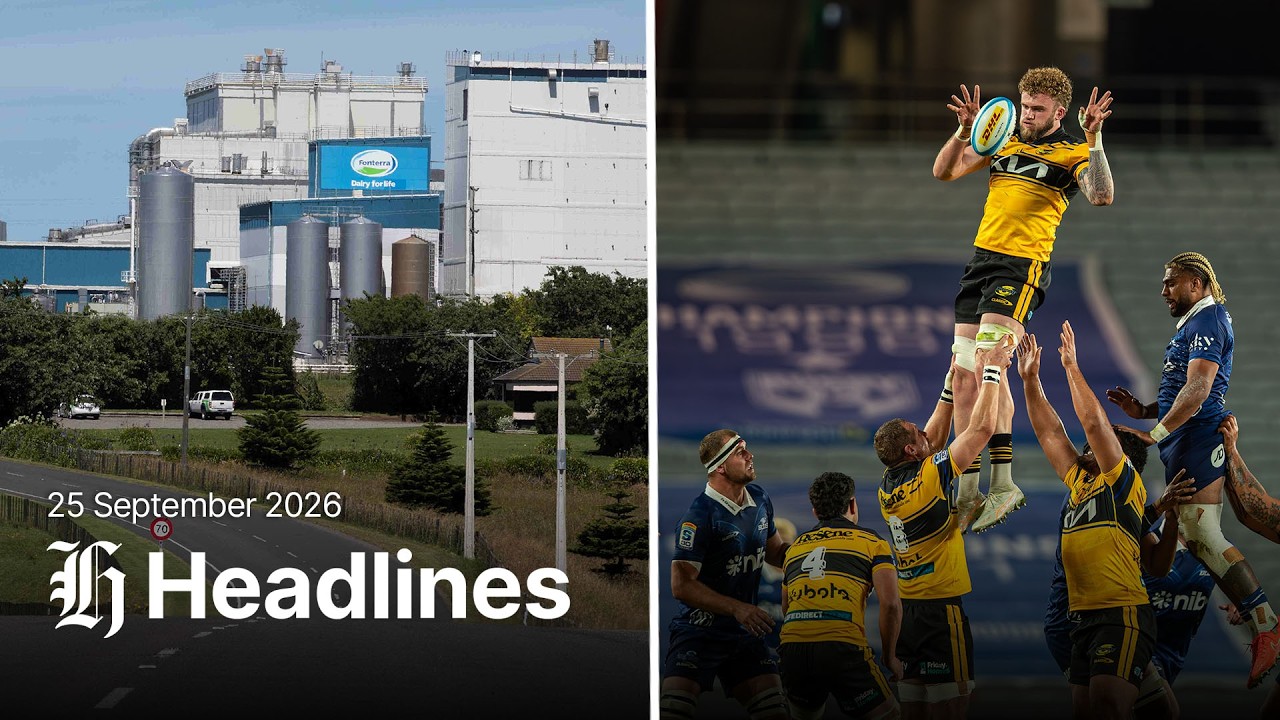 NZ Herald Headlines | Friday, September 25, 2026