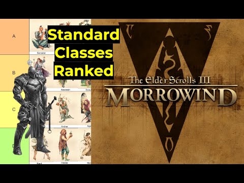 Morrowind Classes Tier List