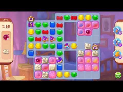 Homescapes Level 2072 夢幻家園 第2072關