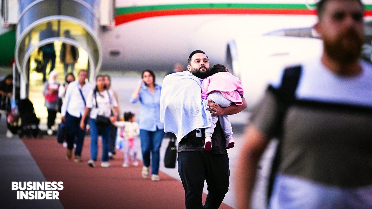 Fearing An Israeli Invasion, 1 Million People Flee Homes In Lebanon | Insider News