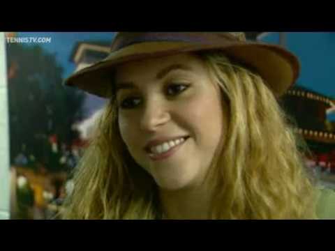Shakira meets Nadal and Djokovic at the Miami Sony Ericsson Open 2009