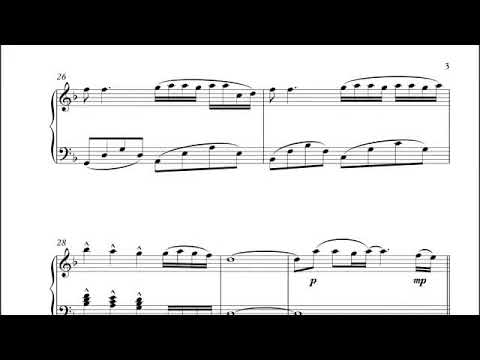 tema "Siwar" partituras  para piano