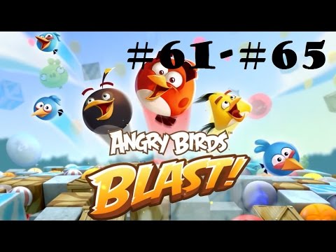 Angry Birds Blast Level 61-65 Gameplay Walkthrough