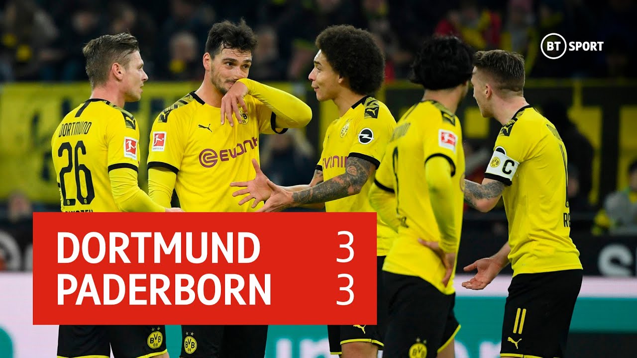 Borussia Dortmund Vs Paderborn Highlights