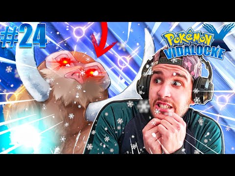 Pokémon X VidaLocke Ep.24 - GRUTA HELADA!! - Pachi66