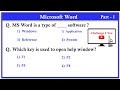 Top 100 MS Word Mcq Questions And Answer Microsoft Office Mcq Msoffice