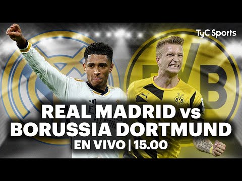 EN VIVO 🔴 REAL MADRID vs BORUSSIA DORTMUND | Champions League - FINAL | Vivilo en TyC SPORTS