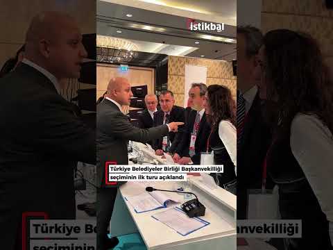 Türkiye Belediyeler Birliği  Başkanvekilliği seçiminin ilk turu açıklandı