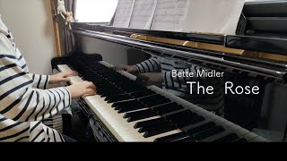 ピアノ楽譜 The Rose Bette Midler ソロ 初中級 電子楽譜カノン
