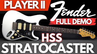 Video thumbnail for Fender Player II Stratocaster HSS FULL DEMO by Play and Trade Guitars