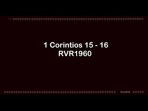 La Biblia en un año/1 Corintios 15 - 16 (Audio, Letra) Día 326