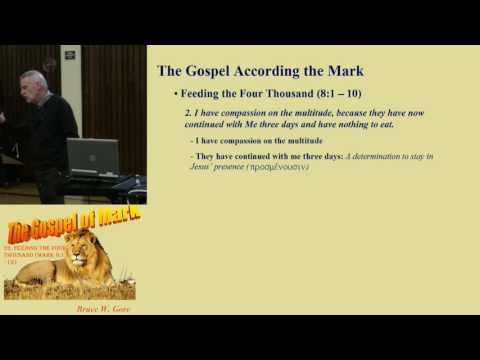 32. Feeding the Four Thousand (Mark 8:1 - 13)