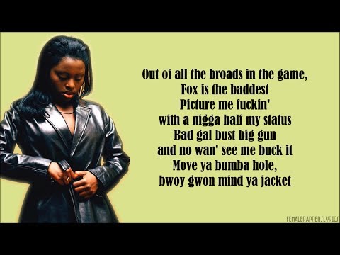 Foxy Brown - Run Dem (feat. Baby Cham) [Lyrics - Video]