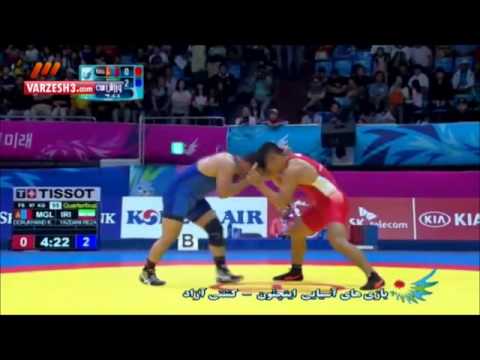 Reza Yazdani 2014 Incheon Asian Games freestyle wrestling 96kg