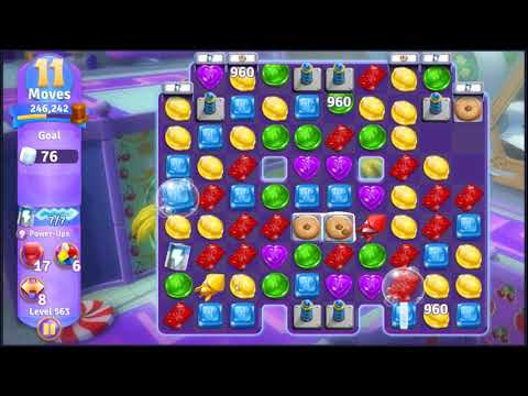 Wonka's World of Candy Level 563 - NO BOOSTERS + FULL STORY 🍫 | SKILLGAMING ✔️
